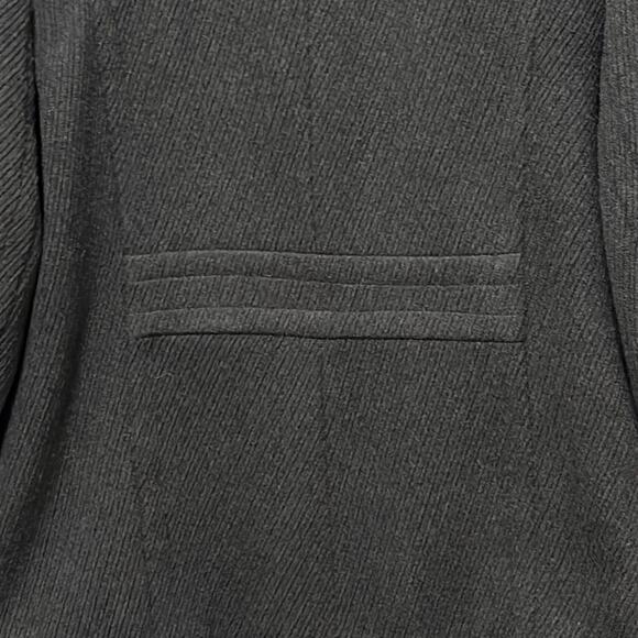 Venezia women’s wool blend double breasted lined coat size 14 / 16 black - Picture 6 of 8